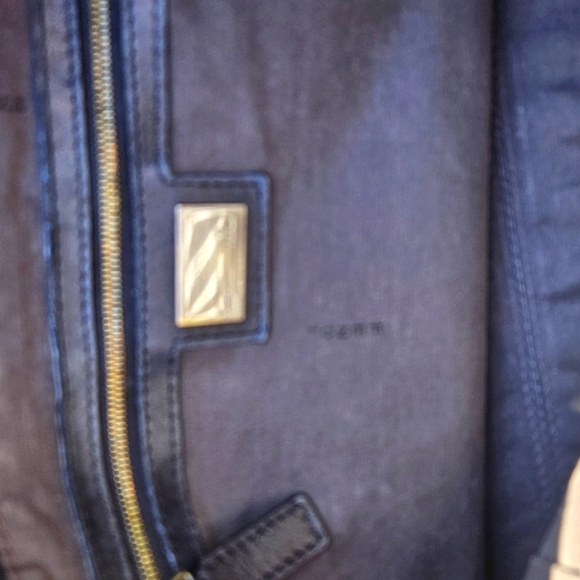 FENDI Bubble Calfskin Leather Large Chef Shopper Tote Bag Black Authentic - Picture 8 of 11